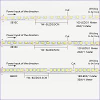 3 Meters SMD2835 strip 7MM 100LEDs 120LEDs and 180LEDs constant current LED ribbon single color 3000K 6500K flexible LED belt .