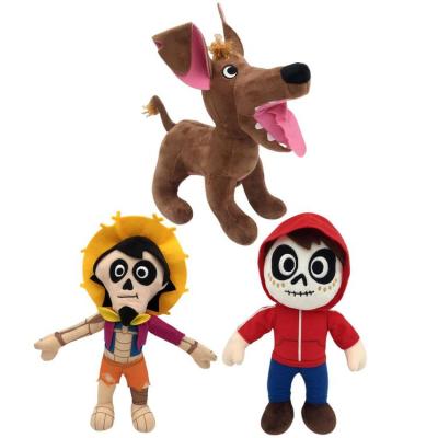 Movie Figure Plush Toys Soft Plushie Anime Plush Doll Miguel Hector Dante Dog Cartoon Movie Stuffed Toys Kids Fans Gifts brightly