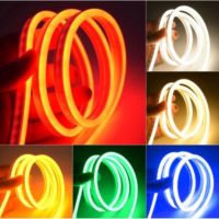 ✲℗ 5M Waterproof LED Strip Neon Lights 2835 600SMD Flexible 12V Silicone Tube IP65 3M Christmas Decoration Lights LED Strip