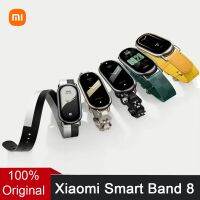 New Xiaomi Mi Band 8 Blood Oxygen AMOLED Screen Waterproof Fitness Bracelet Smart Traker Heart Rate Monitor Watch CN Version Smartwatches