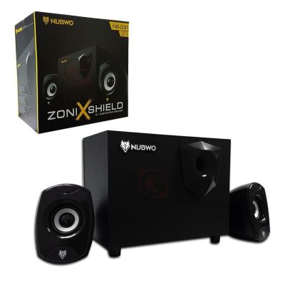 NUBWO ลำโพง ZONI XShield Sub Woofer Speaker รุ่น NS-031 (เสียงดีมาก)  สีดำ