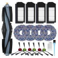 【LZ】♛☂  Acessórios Kit para Ecovacs Deebot Deebot X1 Omni Peças de Reposição Aspirador Escova Principal