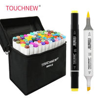 TOUCHNEW Marker 12/30/60/80/168 สีแปรงนุ่มเครื่องหมายปากกา Sketch Drawing Markers ชุดสำหรับผู้ใหญ่ภาพเคลื่อนไหวการ์ตูน Art Supplies-Yrrey