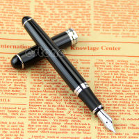 New Black Jinhao X750 Deluxe Medium Nib 18kgp Fountain Pen