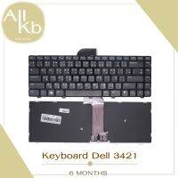 Keyboard Dell 3421 / คีย์บอร์ด เดลล์ รุ่น 3421-14 3421 3437 5421 2421 2158 2528 / TH-ENG ปุ่มกดไม่ติดเคลมได้เลย *รับประกันสินค้า 2 ปี*