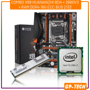 Combo Mainboard Xeon giả lập Gaming X99 BD4 + 2680V3 + RAM DDR4 16GB