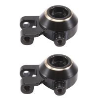 2Pcs Brass Steering Blocks Steering Knuckle 9737 for Traxxas TRX4M 1/18 RC Crawler Car Upgrade Parts Accessories