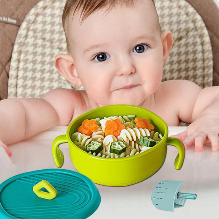 toddler-suction-bowls-silicone-baby-suction-plate-with-lid-multifunctional-baby-snack-bowl-with-lid-straw-and-ergonomic-handle-for-toddler-girl-boy-gifts-trusted