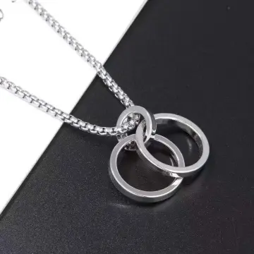 Necklace Double Ring For Men - Best Price in Singapore - Nov 2023