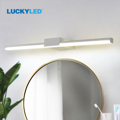LUCKYLED Led Wall Light 8w 12w Bathroom Wall Light Black White Sconce Lamp AC90-260V Wall Mount Light Fixtures Indoor Wall Lamp