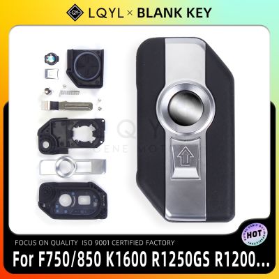 LQYL Motorcycle Replace Blank Key Shell Case For BMW F750GS F850GS K1600B K1600GTL R1200GS LC Adventure R1200RS R1200RT R1250GS