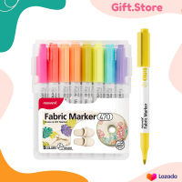 ปากกาเพ้นท์ผ้า ปากกาเขียนผ้า ชนิดติดถาวร ซักไม่ออก Monami Fabric Marker 470 มาร์คเกอร์เขียนผ้า เซ็ต 16 สี &amp; 8 สี