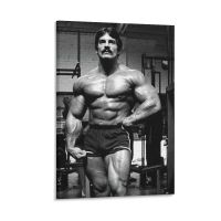 Blubedg โปสเตอร์โปสเตอร์ติดผนังกล้ามเนื้อของนักเพาะกาย Mike Mentzer 1ภาพวาดผ้าใบติดผนังโปสเตอร์ศิลปะสำหรับห้องนอนห้องนั่งเล่น Decor08x12inch(20X30ซม.)