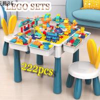 ✪COD Building Blocks for kids Table Chair and Storage Best Gift for Kids Blocks Playset♣