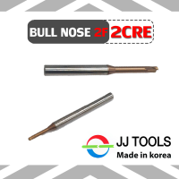 Bull Nose 2F (2CRE) งาน JJ Series  Dia 2.0-4.0 รุ่นคอยาว คอหลบ คอลึก