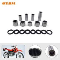 OTOM Motorcycle Linkage ARM Triangle Lever Oil Seal Bea Bushing Rear Shock Absorber Repair Parts For HONDA XR250 MOTARD BIKE