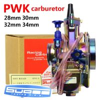 Racing Moto Universal Colorful Scooter Carburetor 28 30 32 34 mm Carburador For Keihin PWK With Power Jet