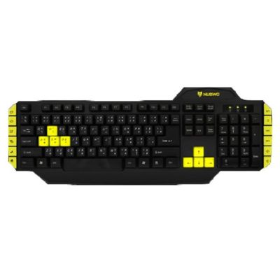 Nubwo USB Gaming Keyboard รุ่น Magnum NK-07 - Black/Yellow