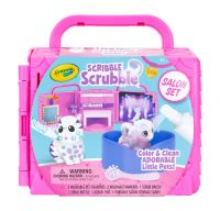 Crayola Scribble Scrubbies Salon Set ชุดระบายสีและอาบน้ำสัตว์เลี้ยง