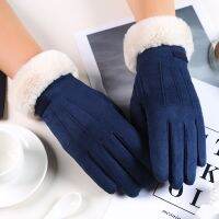 【hot】✁  Gloves Warm Womens Fur Mittens Driving Windproof Gants Hiver Guantes