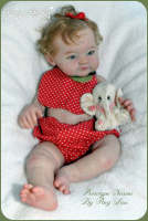 Blank Reborn Kit Naomi 20" UNFINISHED Doll Kit w Full Limbs Vinyl Unpainted Unfinished Kit DIY Blank Reborn Baby Kit