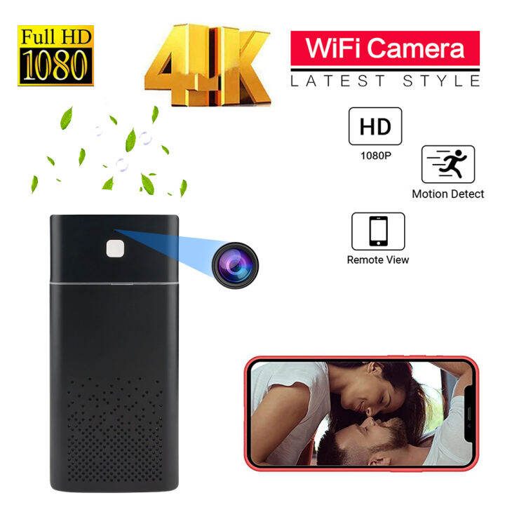 Wistoo HD Mini Camera Humidifier Wifi Camera Night Vision Wireless IP