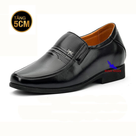 Giày Nam Tăng Chiều Cao 7cm Chính Hãng MENLI GL70 Kiểu Trơn Đơn Giản Màu  Đen – Menli Việt Nam
