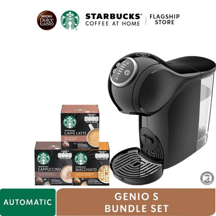 [Exclusive Set] NESCAFÉ® Dolce Gusto® BLACK Genio S Plus Coffee Machine