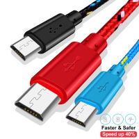 ไมโคร USB ซิงค์ข้อมูลหลากสีที่ทนทาน TZD62สายโทรศัพท์สายค่าโทรศัพท์สายชาร์จแบตเตอรี่สาย USB สายชาร์จ