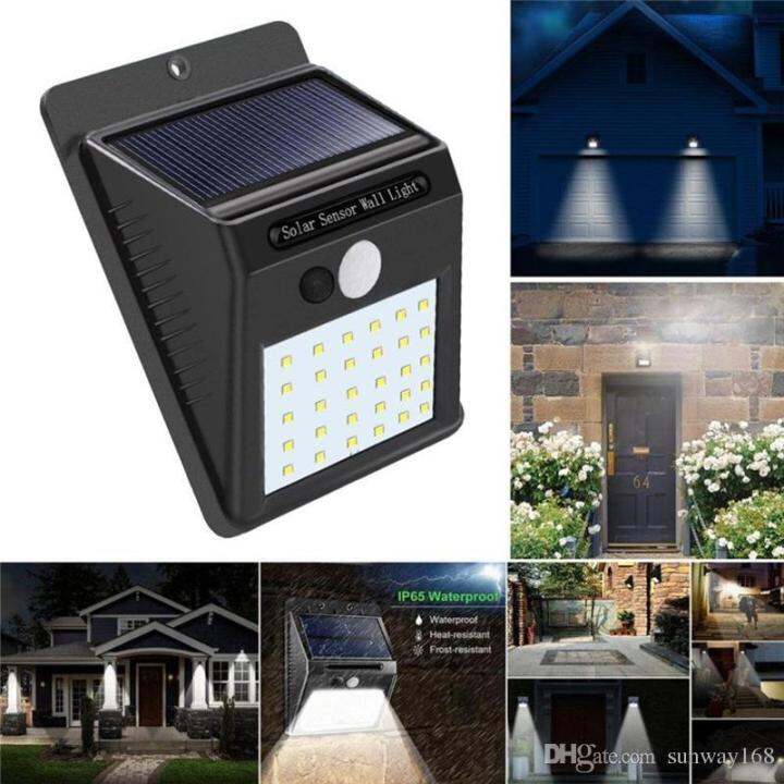 30 Led Solar Lights Outdoor Lighting Waterproof Solar Powered Motion 