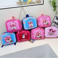 Lotso strawberry bear Backpack for kids Student Large Capacity Waterproof Multipurpose cartoon kindergarten Bags
