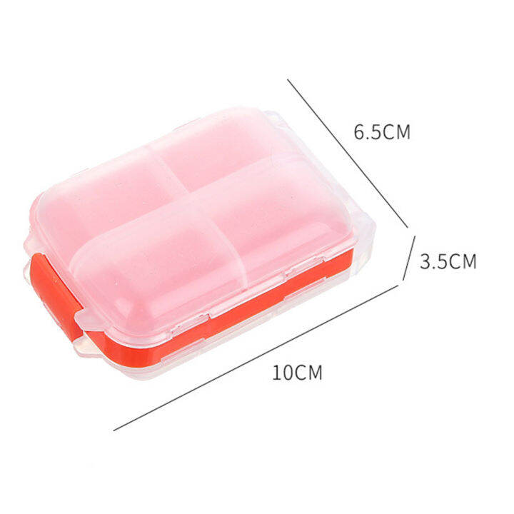 flash-sale-1-pc-pill-box-wheat-sealed-8-grids-pill-container-organizer-health-care-drug-travel-divider-7-day-pill-storage-bag-travel-pill-case