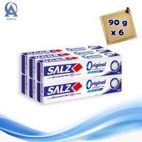 Salz Original Toothpaste 90 g x 6 Toothpaste . ซอลส์ ยาสีฟัน สูตรออริจินัล ขนาด 90 กรัม แพ็ค 6 กล่อง ยาสีฟัน