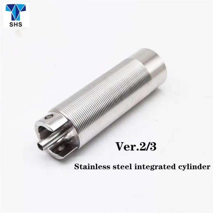 SHS Ver.2/3 Stainless Steel Integrated Cylinder Head Cylinder Toy Gear ...