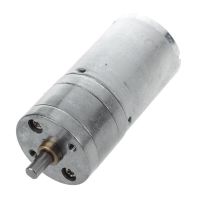 【❖New Hot❖】 chexiuhua กล่องเกียร์แรงบิด12V Dc 100Rpm Motor Listrik 25Mm