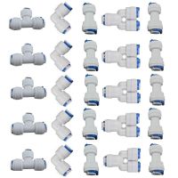 ❡✑✢ Watermark82ukt8uk 5Pcs Push to Fitting 1/4 3/8 RO Reverse Osmosis System Aquarium Changer