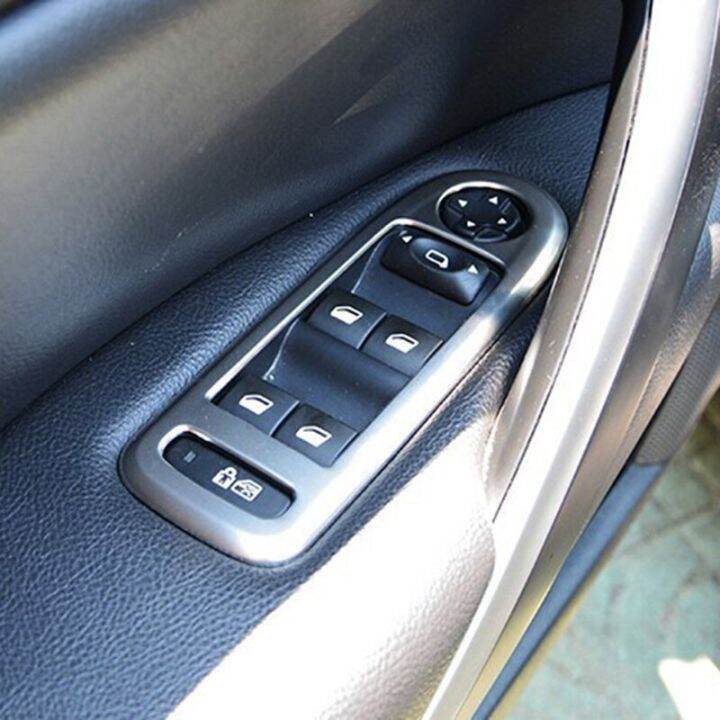 แถบโครเมี่ยมตกแต่งฝาครอบป้องกันหน้าต่างประตูสำหรับอุปกรณ์-c5-508ชิ้น