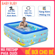 Bể Bơi Cho Bé - Vừa Chơi Vừa Tắm Trong Nhà, Có Nhiều Kích Thước