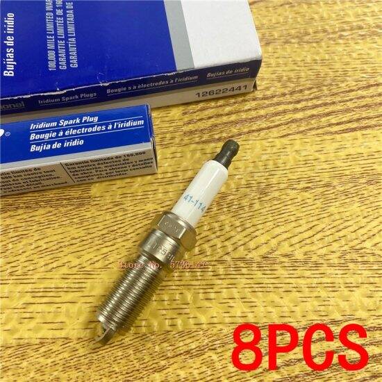 1 8 cái lốc bugi oem 12622441 41-114 nến xe hơi cho chevrolet cadillac - ảnh sản phẩm 1