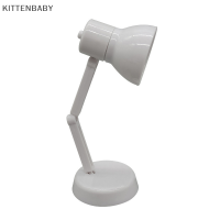 KITTENBABY ไฟ LED ตั้งโต๊ะสำหรับบ้านตุ๊กตาหมุนได้360 ° อุปกรณ์เสริมตุ๊กตาไฟอ่านหนังสือขนาดเล็กของเล่นให้ความอบอุ่น