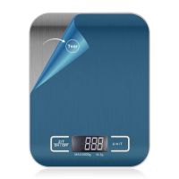 10KG Kitchen Scales Stainless Steel Weighing For Food Diet Postal Balance Measuring LCD Precision Electronic Electrical Connectors