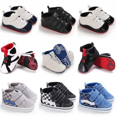 Baby Sports Sneakers Newborn Baby Boys Girls Print First Walkers Shoes Infant Toddler Anti-slip Baby Shoes Pre-walkers