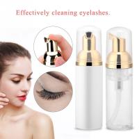 60Ml Professional Eyelash Eye Lashes Foam Cleaner น้ำยาต่อขนตาส่วนบุคคลแชมพู Remover สำหรับการปลูกถ่ายอวัยวะปลูกขนตา