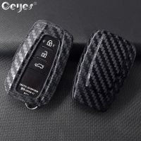 ♠ Ceyes Car Styling Accessories Smart Key Buttons Fob 3 Remotes Cover Case For Toyota Corolla Camry Prius Prado For Rav4 C HR 2018