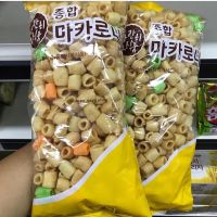 ?Promotion?  마카로니뻥튀기 ขนมข้าวพองกรอบ Macaroni cracker 80g?