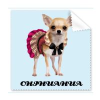 Chihuahua Mini Eyes Art Deco  Fashion Cleaning Cloth Phone Screen Glasses Cleaner 5pcs Lens Cleaners