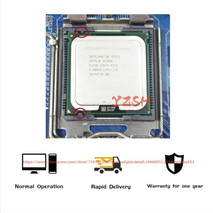 Intel Xeon X5450 Processor 3.0Ghz 12MB 1333Mhz CPU Works On LGA775 ...