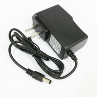 แพ็ค 8 ชิ้น ZH-1210 AC/DC ADAPTER กล้องวงจรปิด 12V-1A with 5.5x2.5mm USA Plug