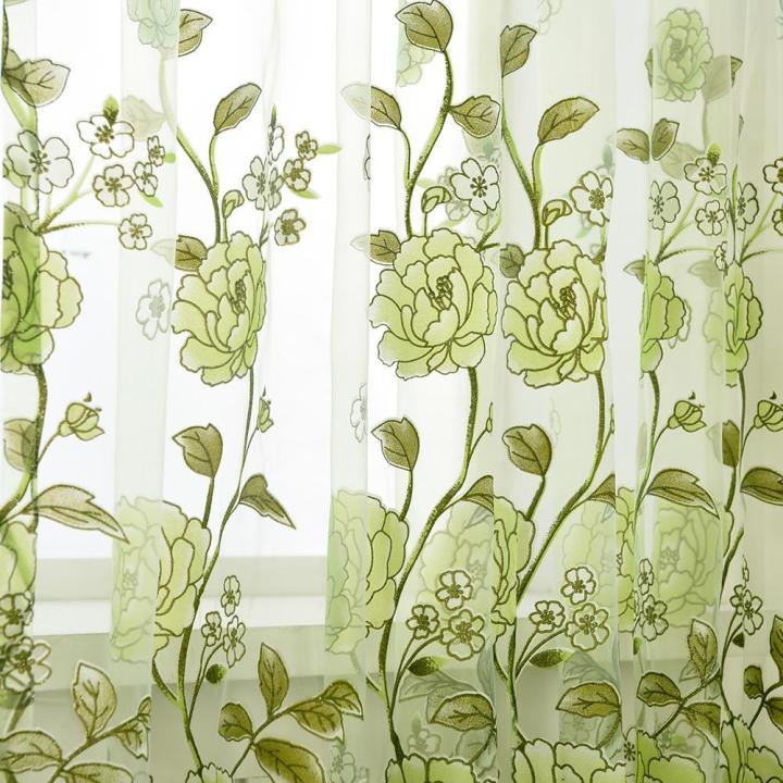 peony-ดอกไม้-offset-การพิมพ์ผ้าม่านไหมพรมม่านโปร่งแสงสำหรับตกแต่งบ้าน
