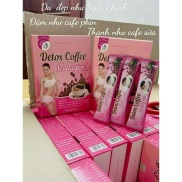 Detox Coffee Collagen - Giảm Cân , Đánh Bay Mỡ Thừa Hộp 10 gói